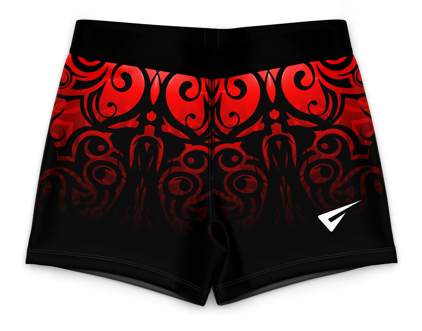 Andromeda Red Girls Gymnastics Gym Shorts