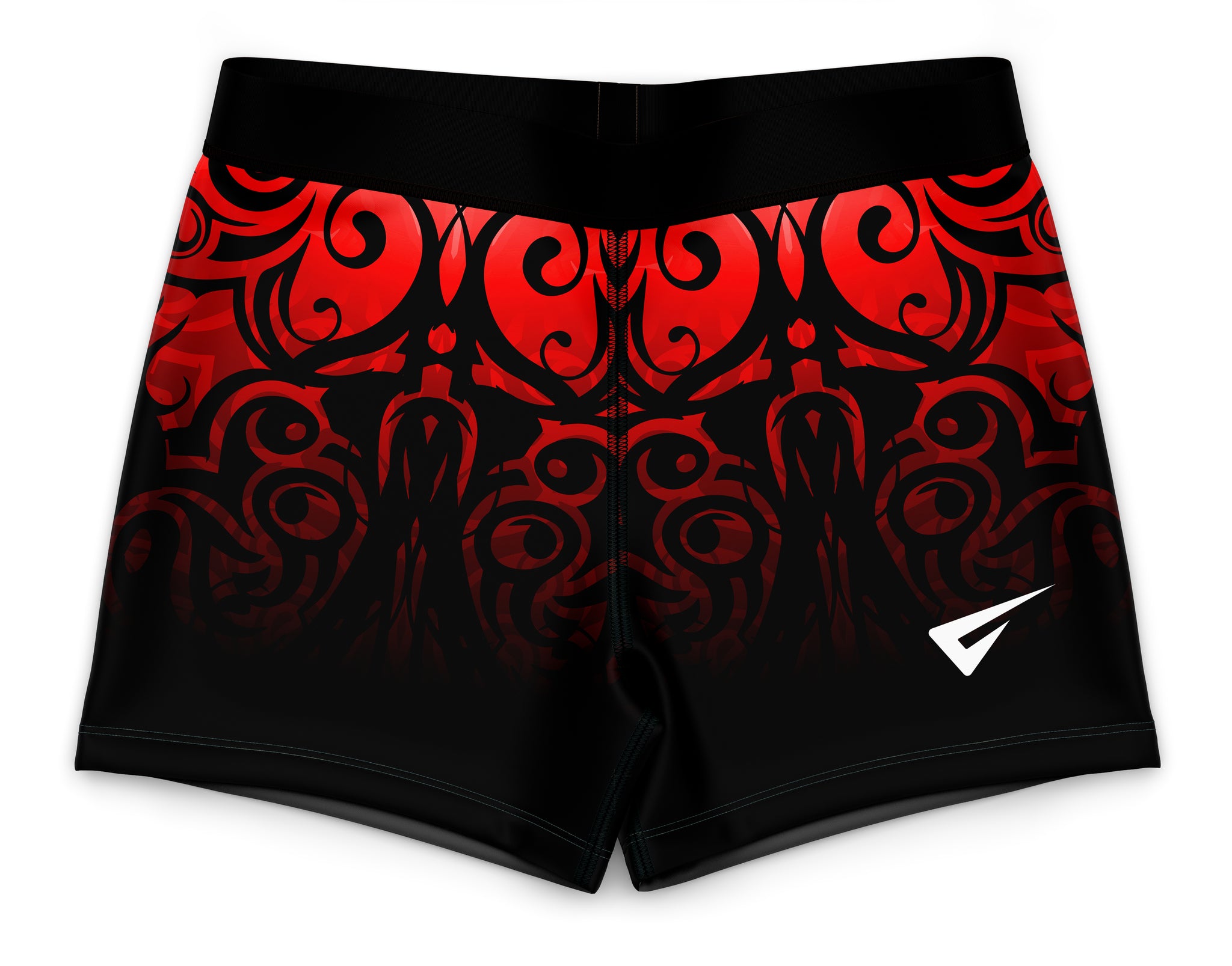 Andromeda Red Girls Gymnastics Gym Shorts