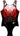 Bebington Gymnastics Club Squad Uniform Andromeda Red Sleeveless Gymnastics Leotard