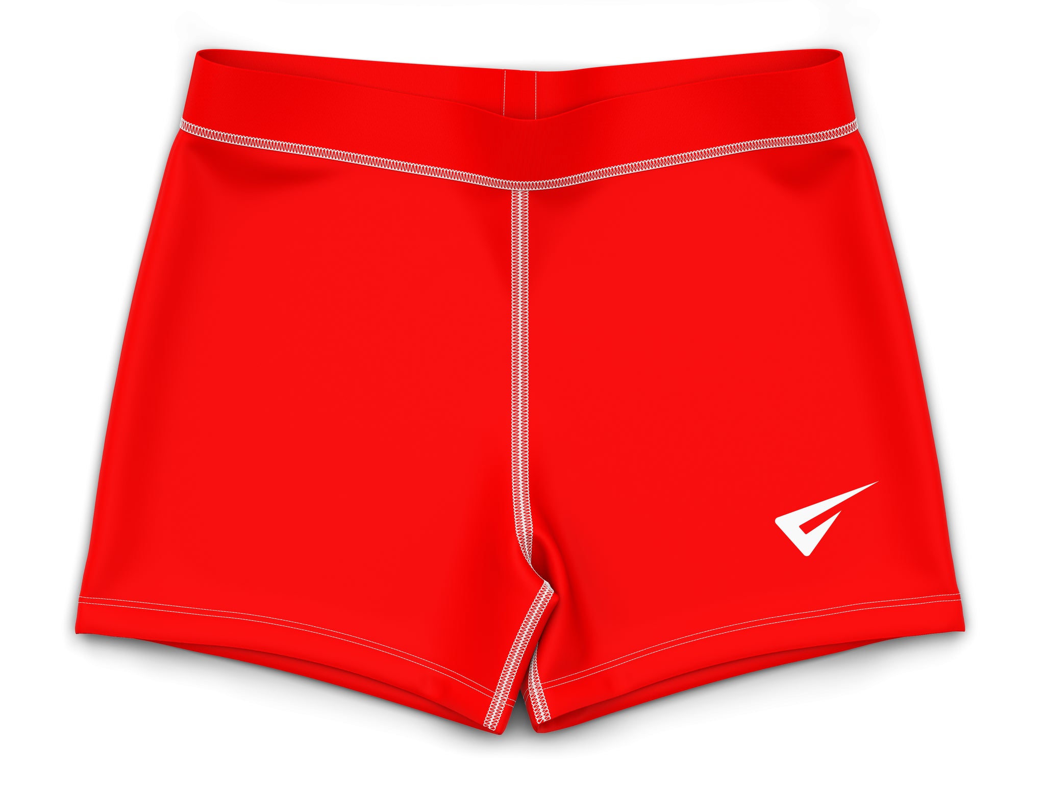 Anemone Red Girls Gymnastics Gym Shorts