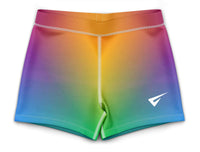 Angel Rainbow Mystique Gymnastics Shorts