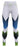 Blue girls' activewear leggings suitable for gymnastics, dance and training