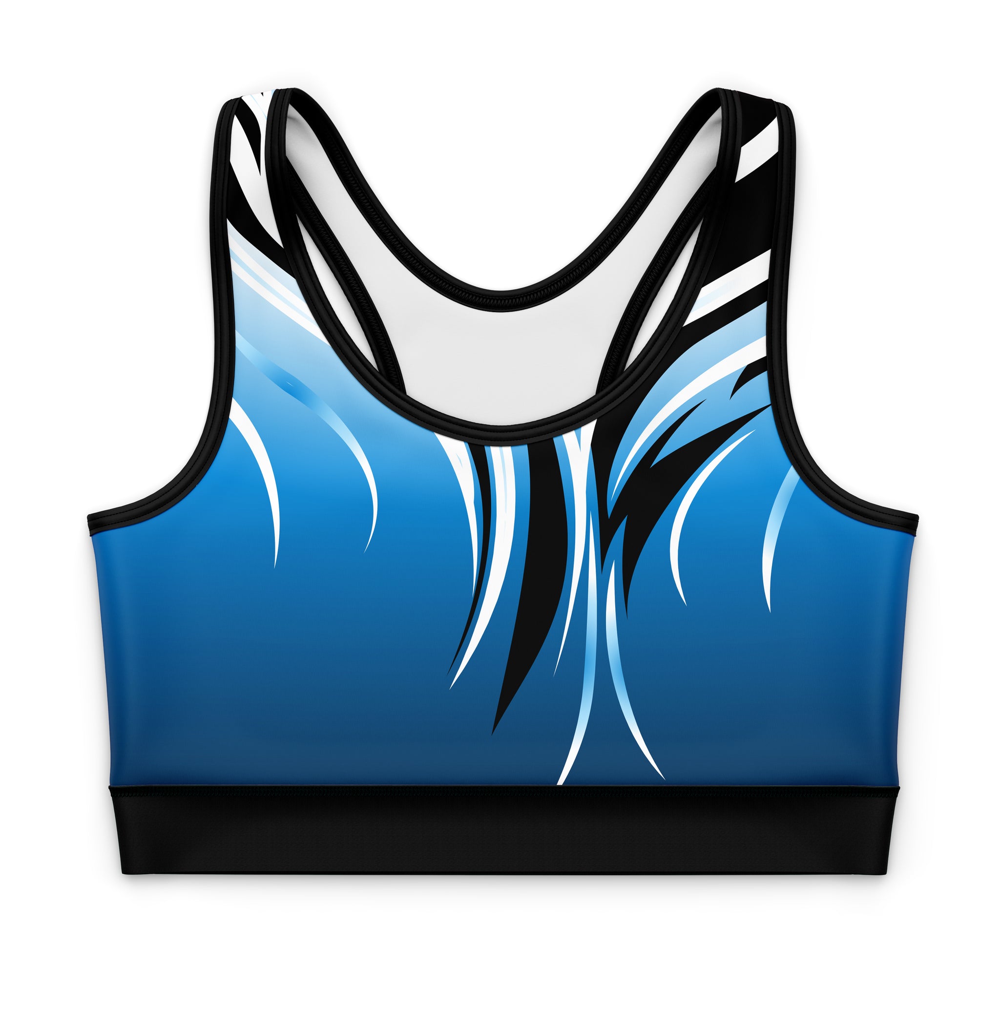 Ares Blue Crop Top
