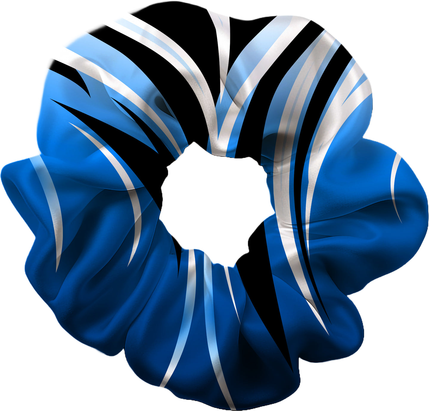Ares Blue Hair Scrunchie