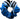 Ares Blue Hair Scrunchie