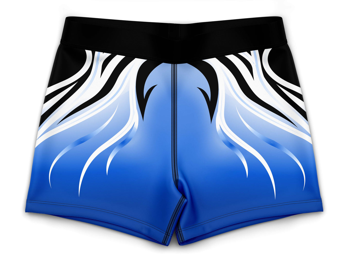 Ares Blue Girls Gym Shorts
