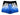 Ares Blue Girls Gym Shorts