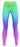 Argent Rainbow Gym Activewear Leggings