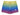 Argent Rainbow Holographic Deluxe Gymnastics Shorts