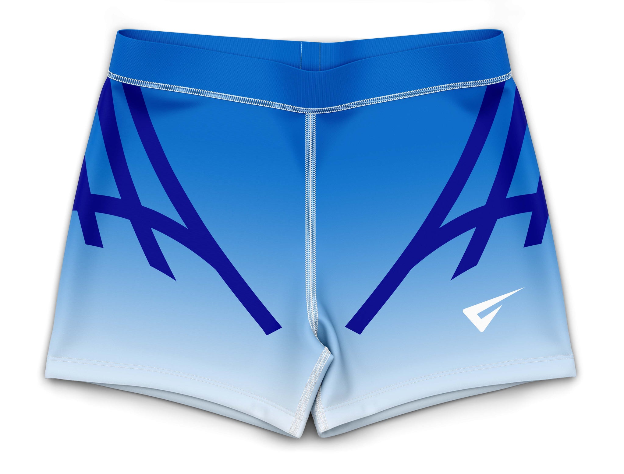 Array Blue Gymnastics Activewear Girls Hipster Shorts