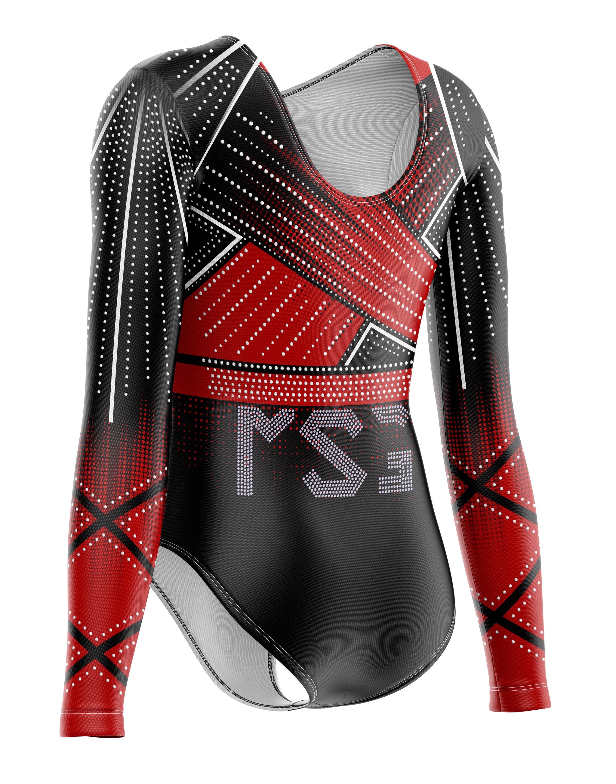 Macclesfield School of Gymnastics Competition Long Sleeve Leotard
