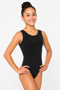 Ares Blue Ambitions Gymnastics Club Uniforme Justaucorps de gymnastique sans manches
