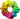 Blaze Rainbow Hair Scrunchie
