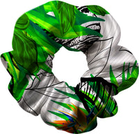 Botanic Green Hair Scrunchie