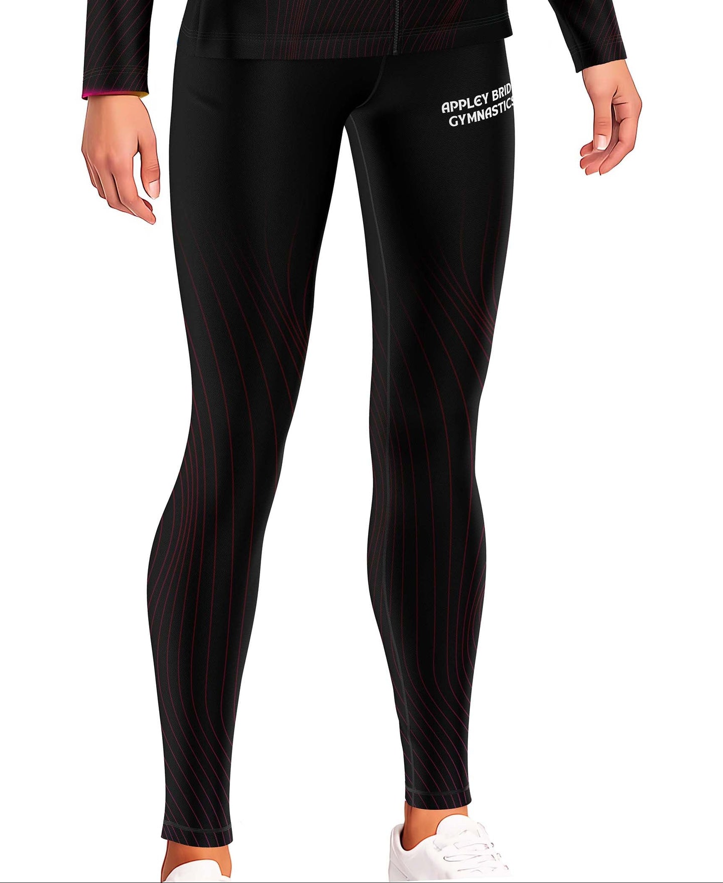 Appley Bridge Gymnastics Club Kit Uniform Gym Leggings - Coaches Version