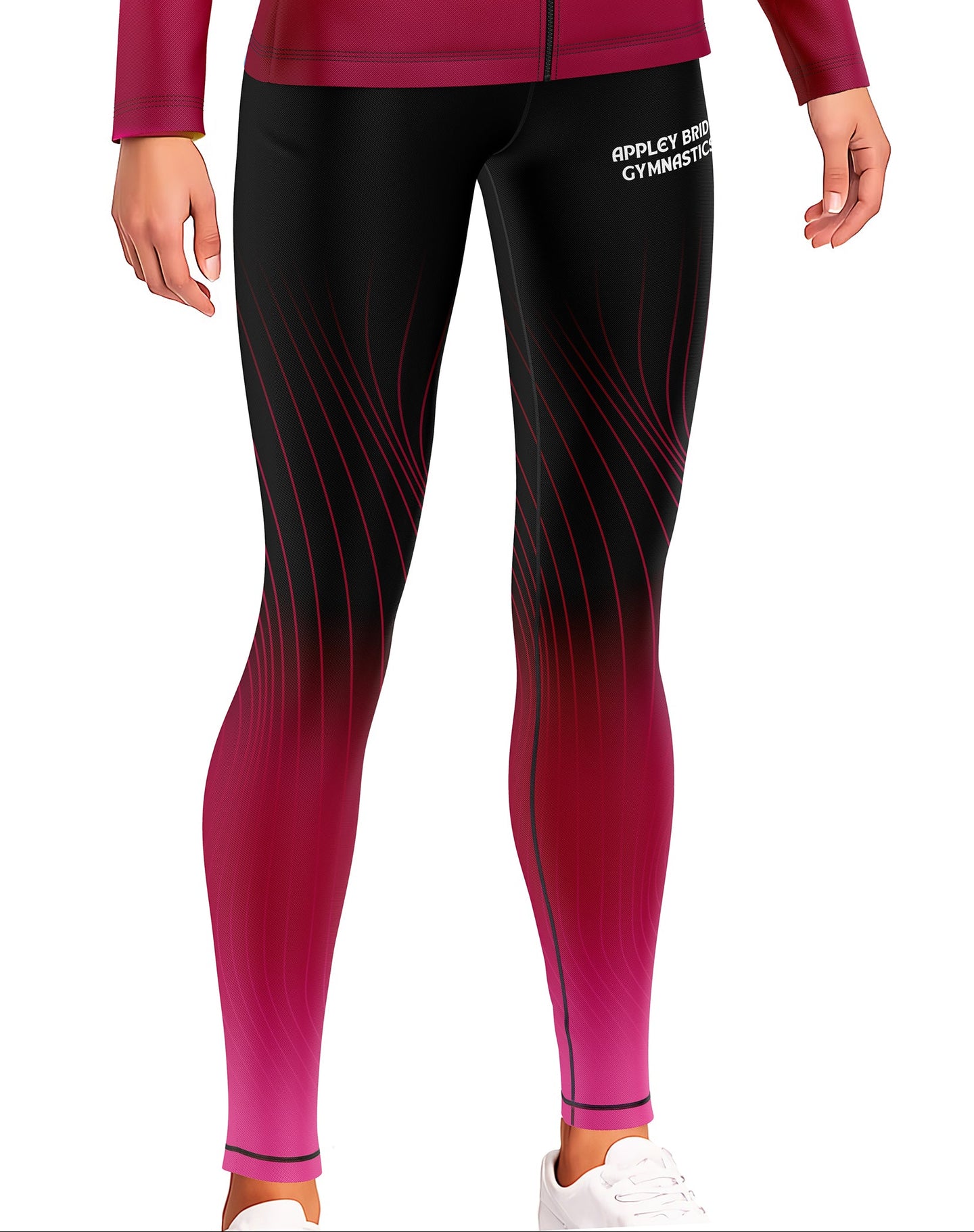 Appley Bridge Gymnastics Club Kit Uniform Gym Leggings - Gymnast Version