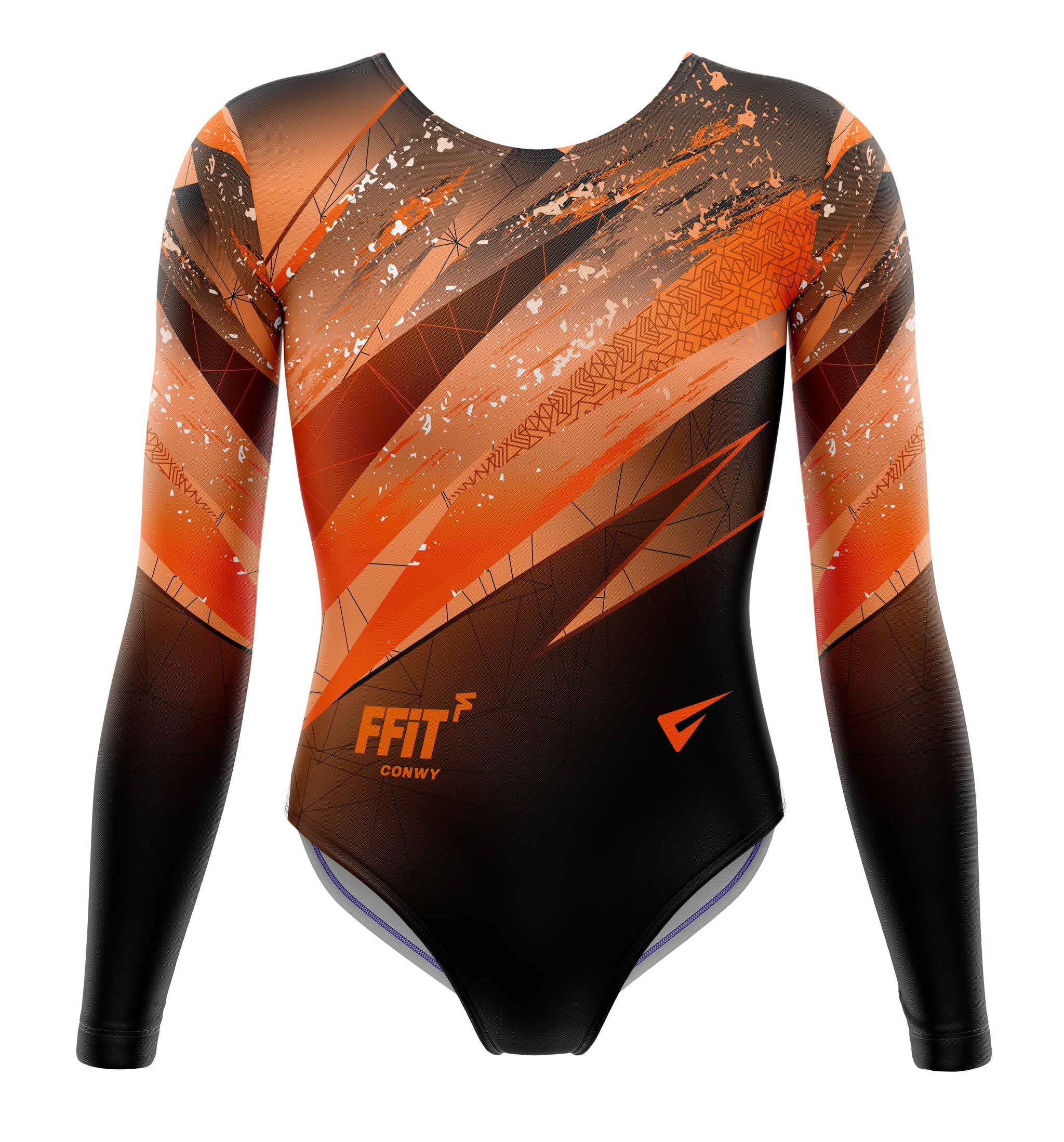 Ffit Conway Club Long Sleeve Gymnastics Leotard for Girls