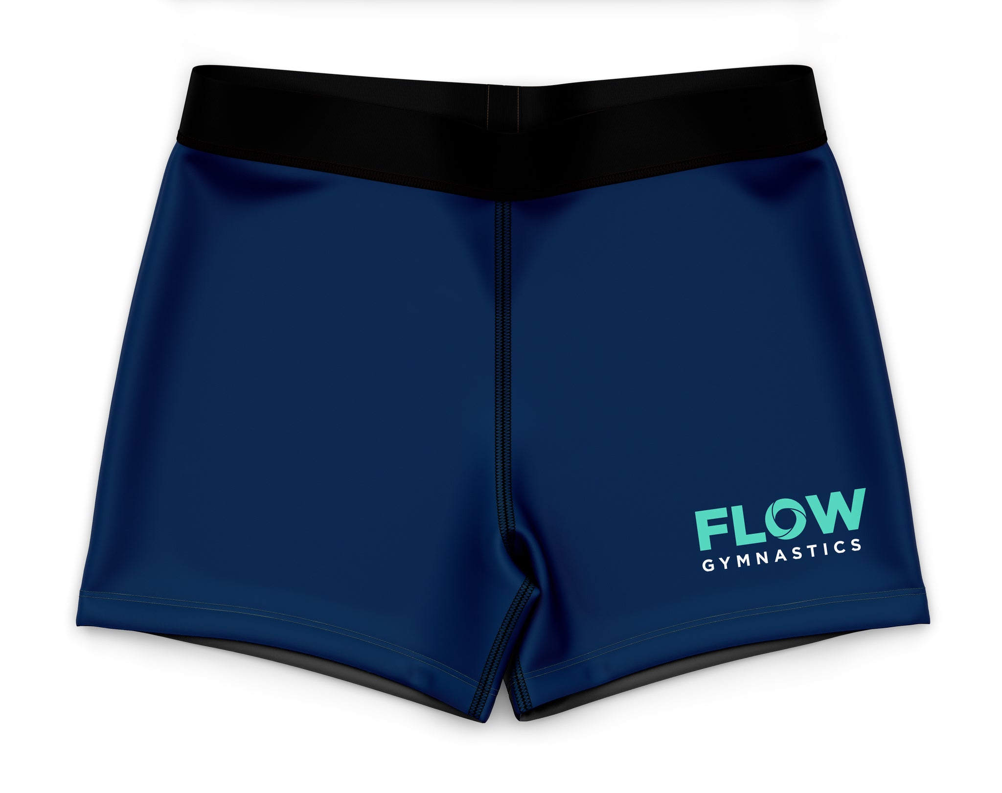 Flow Navy Blue Gymnastics Training Recreational Club Uniform Gym Shorts
