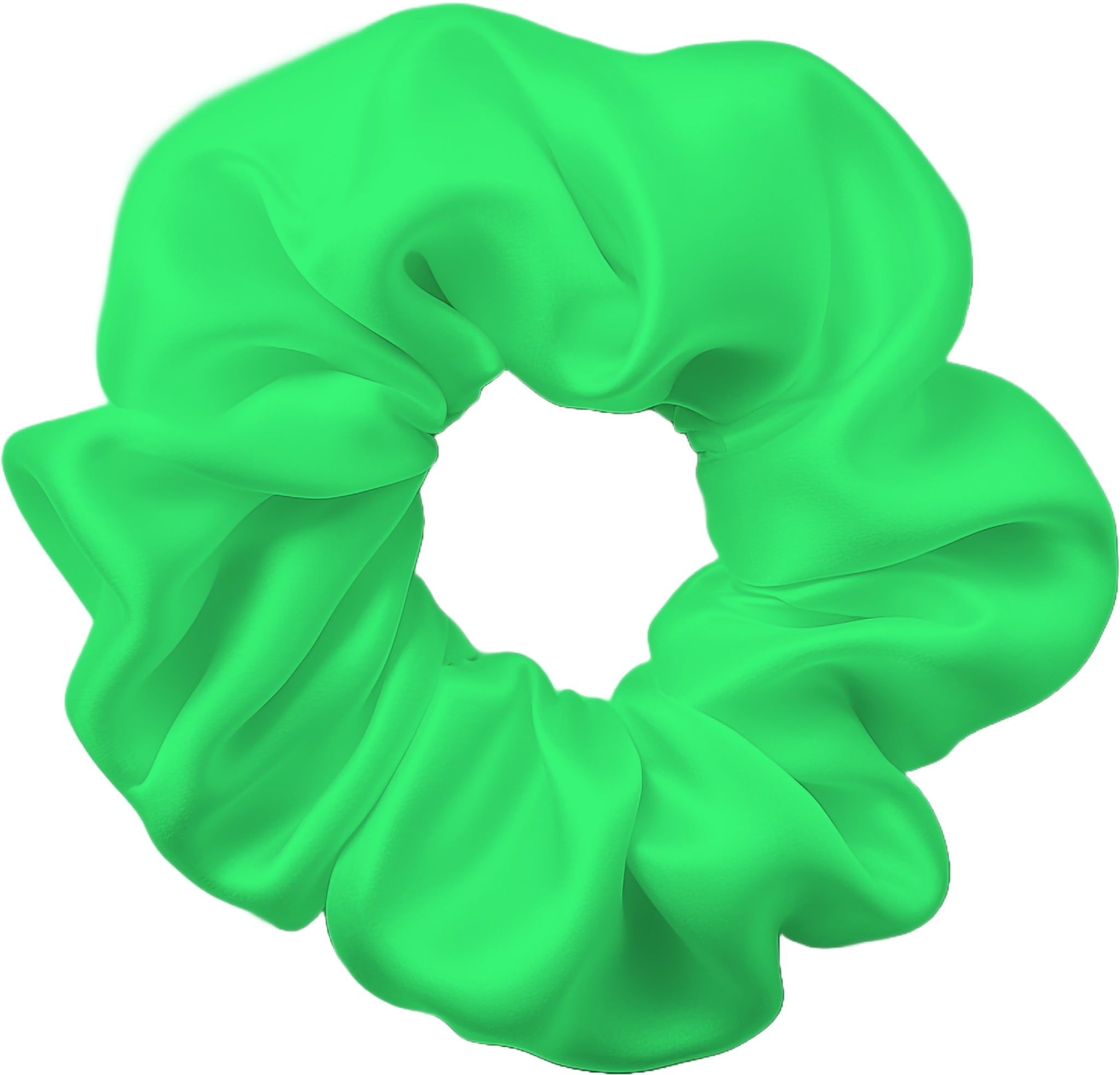 Hartford All Green Hair Scrunchie Gymnastics Hair Accessory