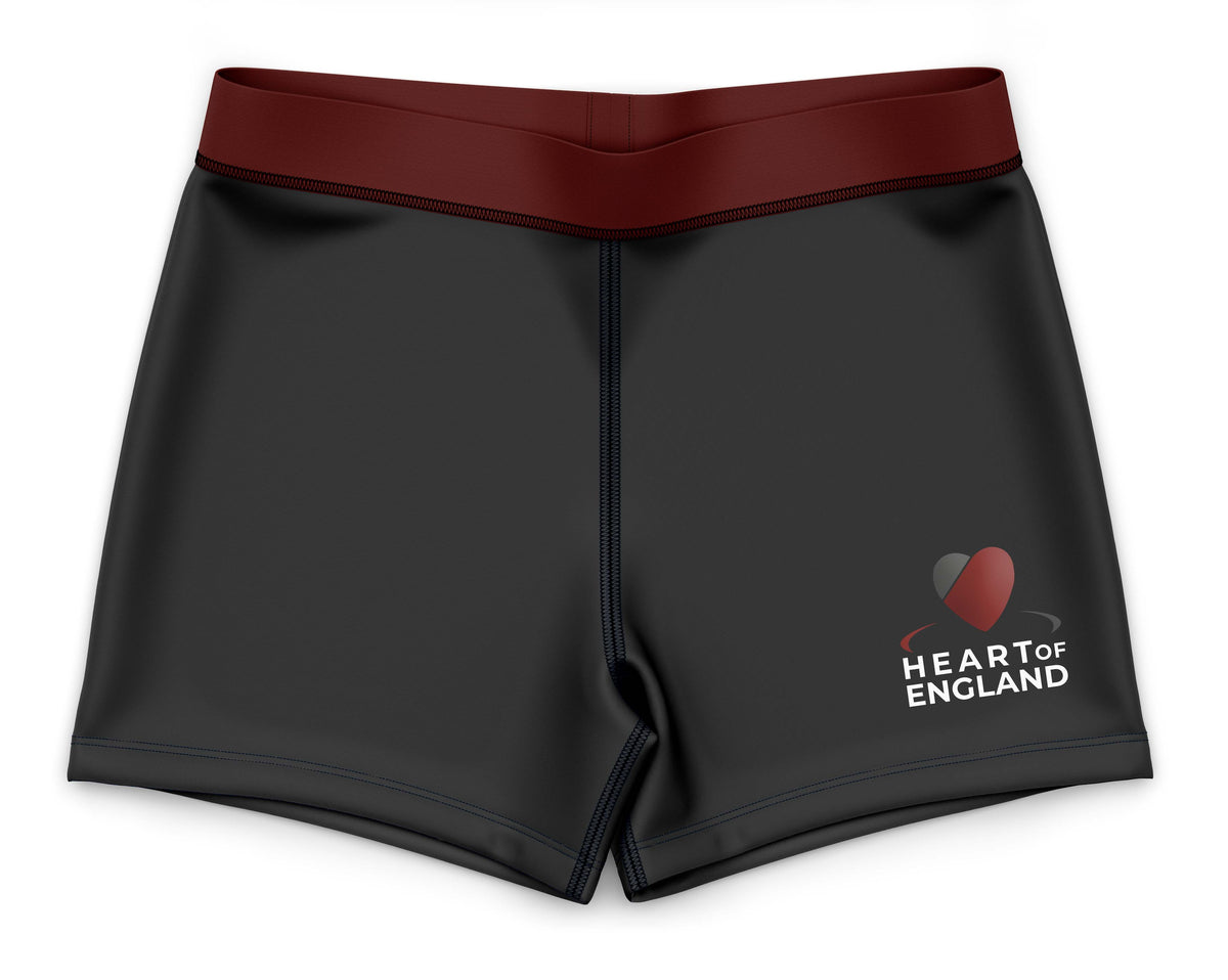 Heart of England Club Training Girls Gym Hipster Shorts