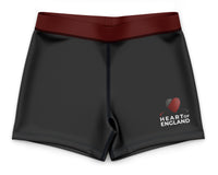 Heart of England Club Training Girls Gym Hipster Shorts