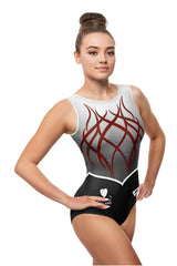 Heart of England Gymnastics Club Sleeveless Gymnastics Leotard For Girls