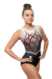 Heart of England Gymnastics Club Sleeveless Gymnastics Leotard For Girls