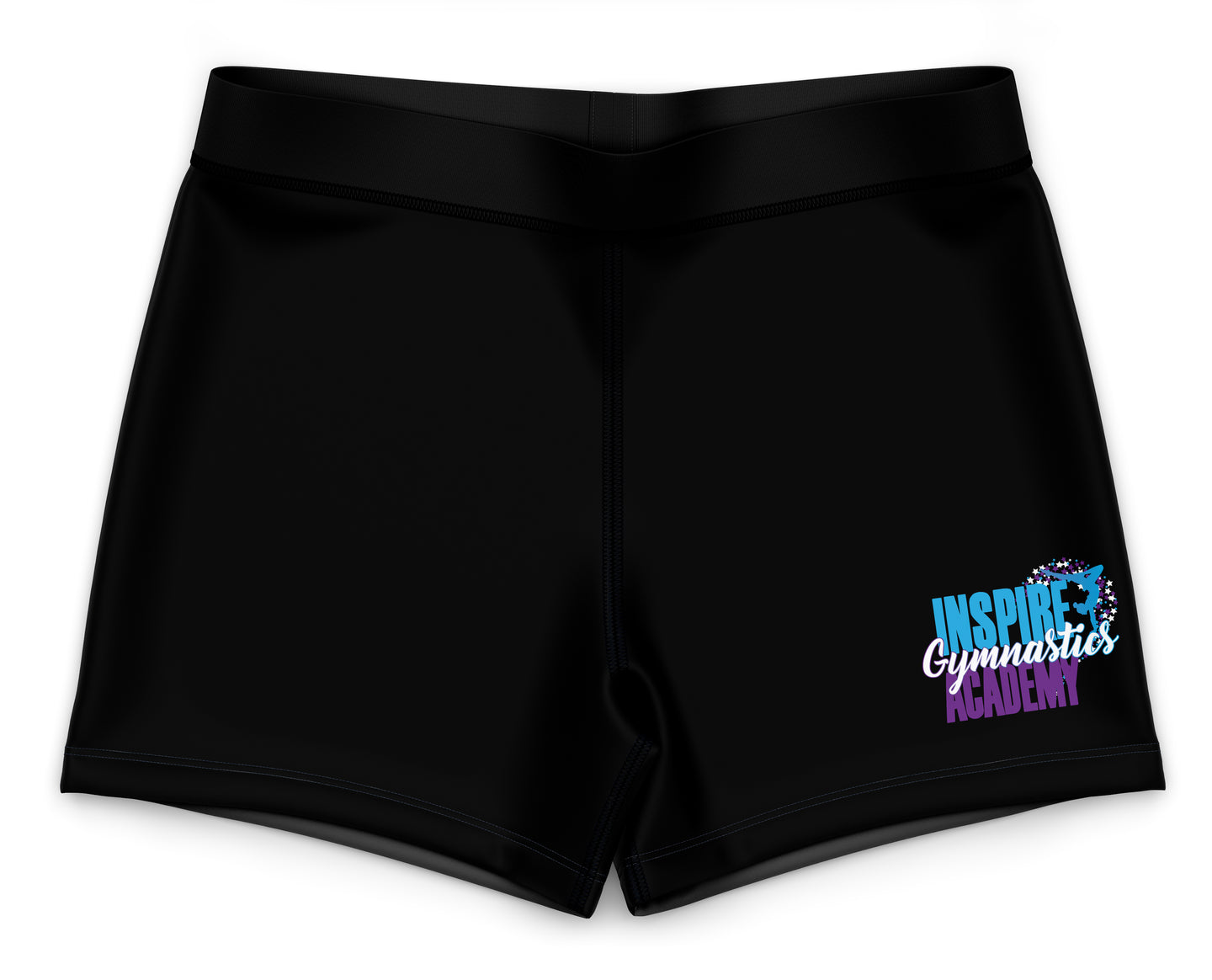 Inspire Gymnastics Club Training Girls Gym Hipster Shorts
