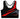 Black and red sports bra with 'Kymnastics Gymnastics Studio' logo on a white background