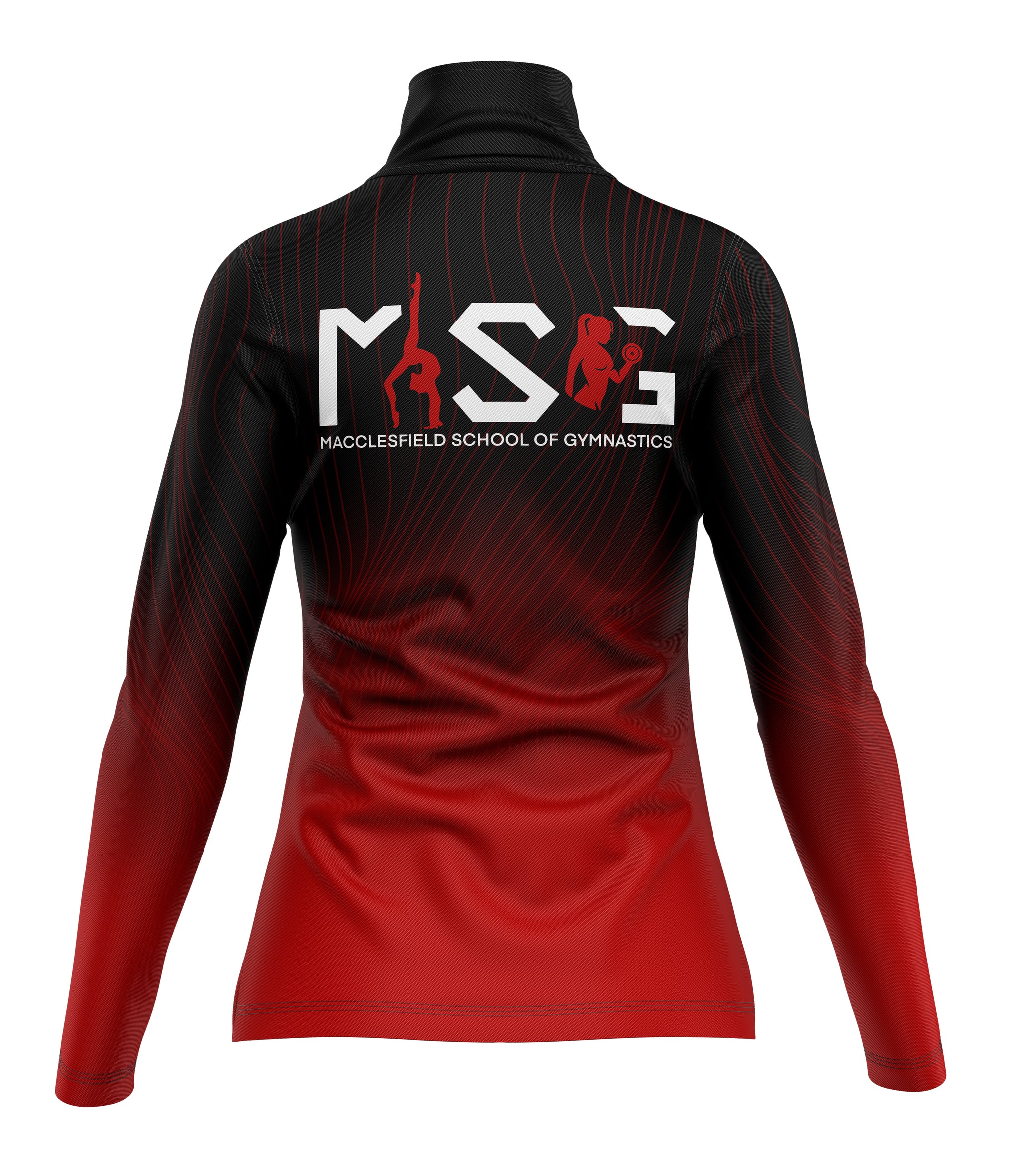 Macclesfield School of Gymnastics Club Tracksuit Warm-Up Jacket