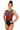 Mickleover Gymanstics Club Velora Red and Grey Sleeveless Girls Leotard