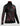 Black and red jacket with a brand logo on a light gray background