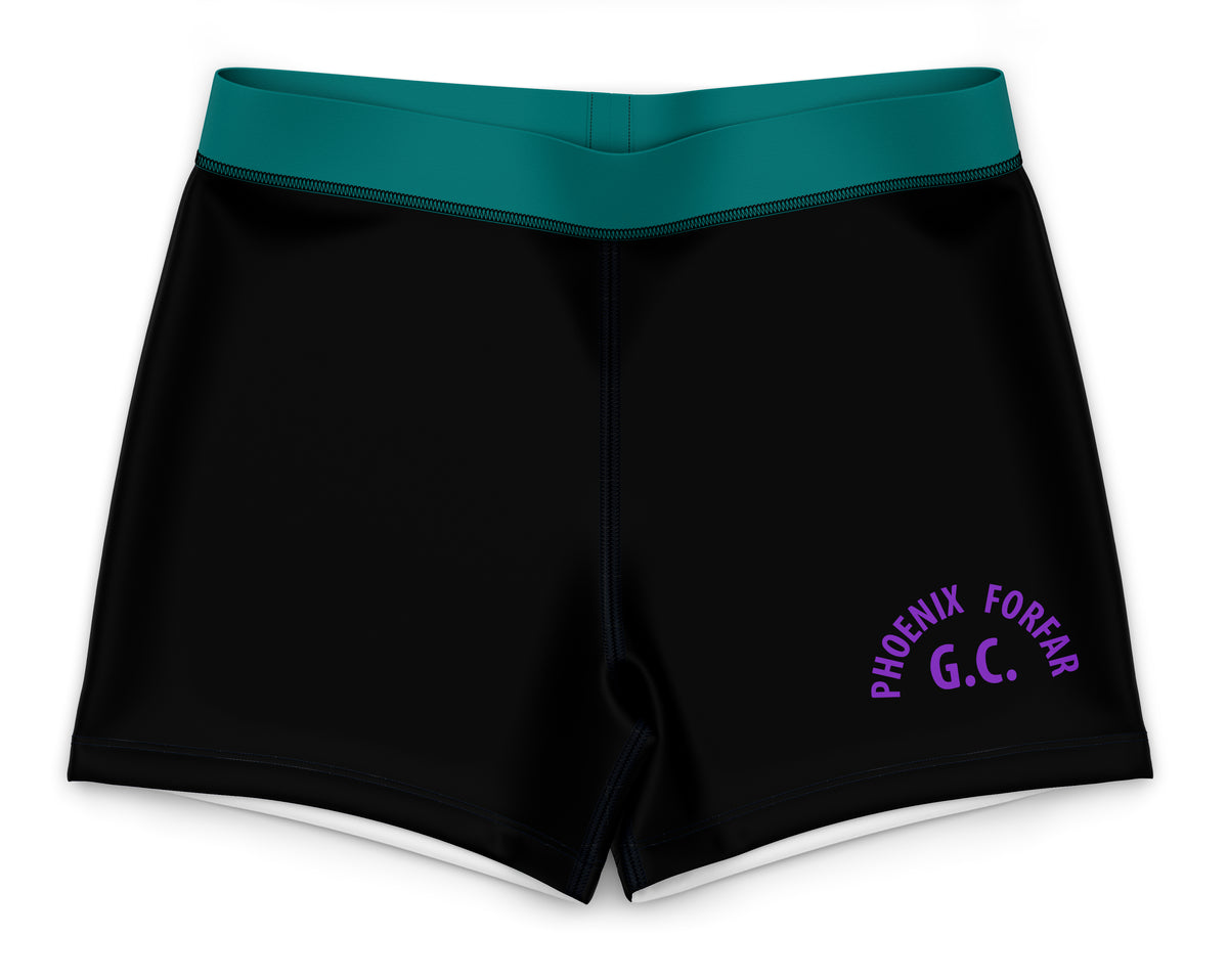 Phoenix Forfar Club Training Girls Gym Hipster Shorts)