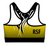 RSF Ares Yellow Club Uniform Activewear Crop Top
