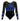 Aspire Elite Yellow and Blue Competition Long Sleeve Girls Gymnastics Leotard