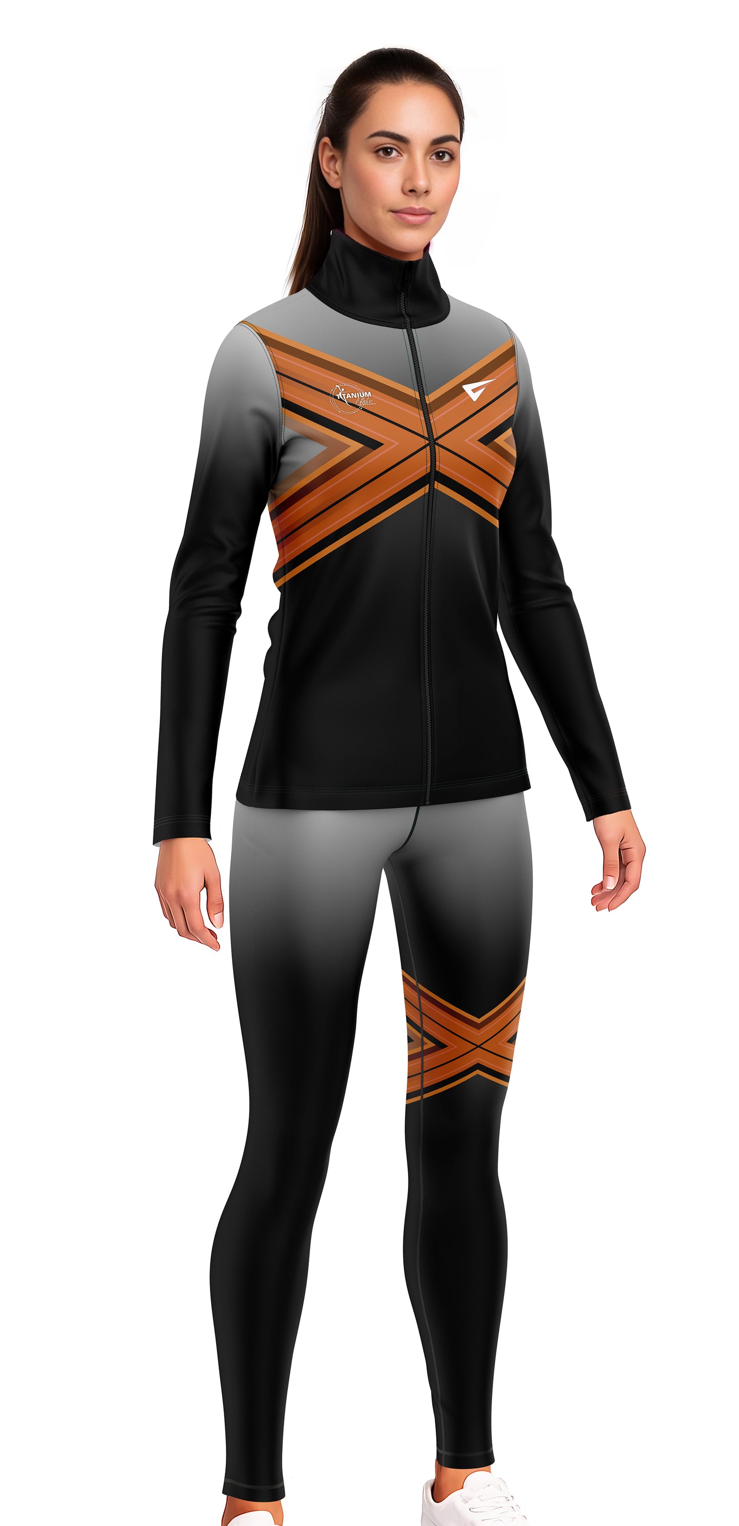 Titanium Artistic Skating Academy Club Tracksuit Warm-Up Jacket