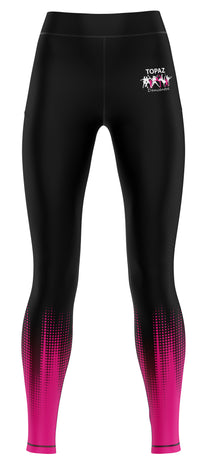 Topaz Dancentre Uniform Gym Leggings