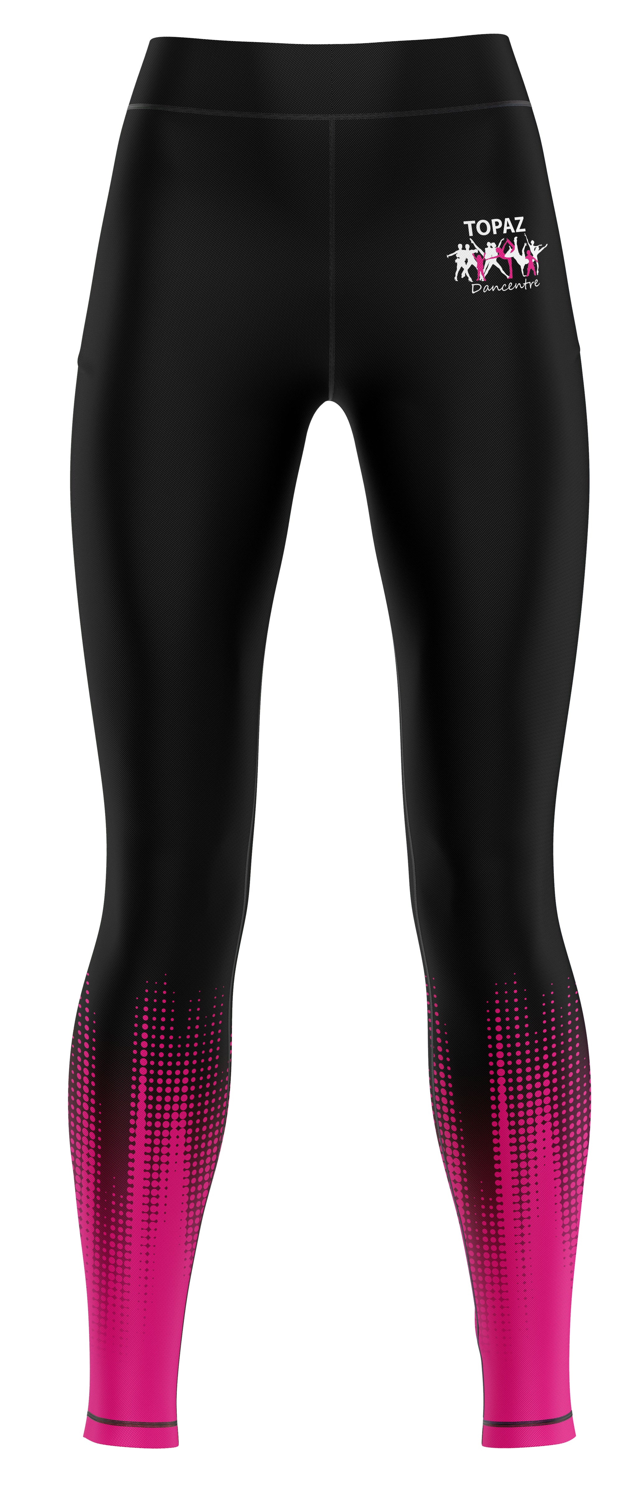 Topaz Dancentre Uniform Gym Leggings