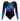 Aspire Blue n Pink Competition Long Sleeve Girls Gymnastics Leotard