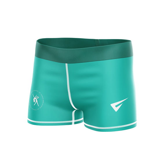 Radiant Blue Girls Gymnastics Gym Shorts – Velocity Pro Sport