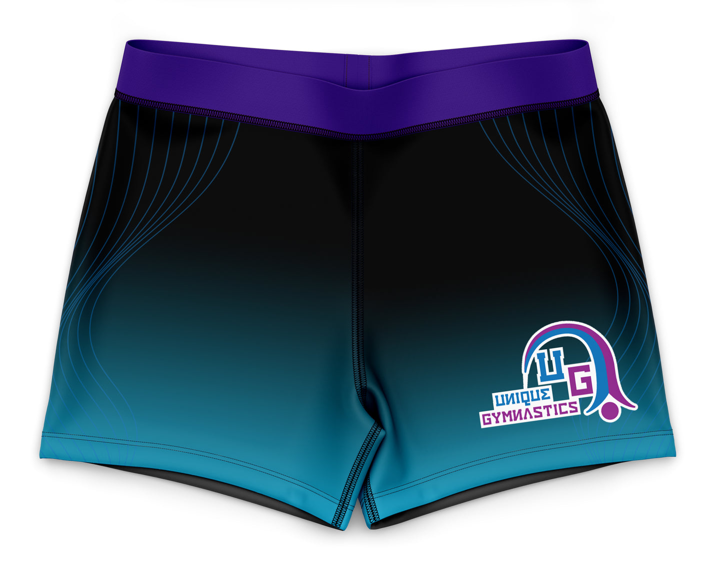 Unique Gymnastics Club Uniform Girls Gym Shorts