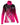 Pink and black jacket with star patterns and 'All Star Gymnastics' text on a white background