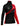 Black and red jacket with a logo on a white background
