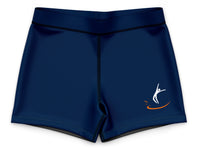 Newbury Trampolining Club Training Girls Gym Hipster Shorts