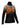 Black tracksuit warm-up jacket in a simple club-style design