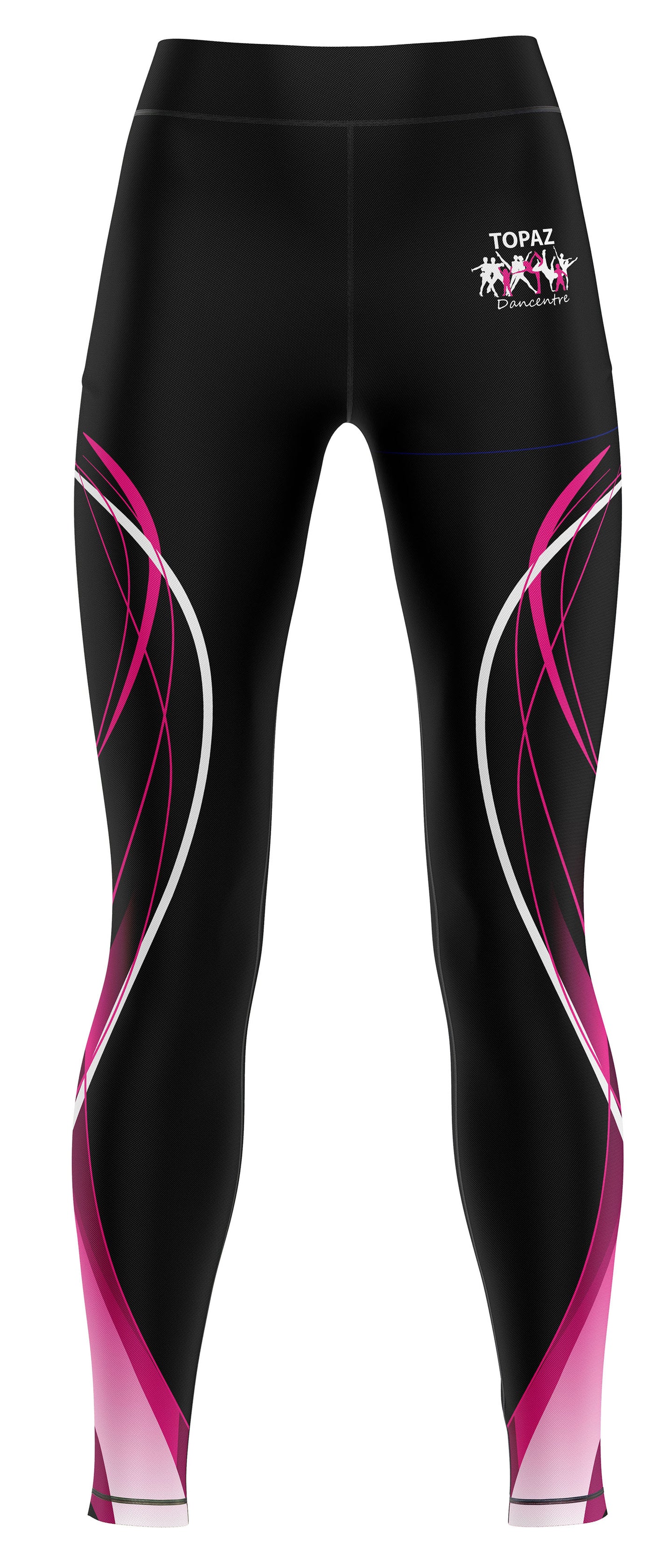 Leggings de gymnastique uniforme de danse et de théâtre Phoenix