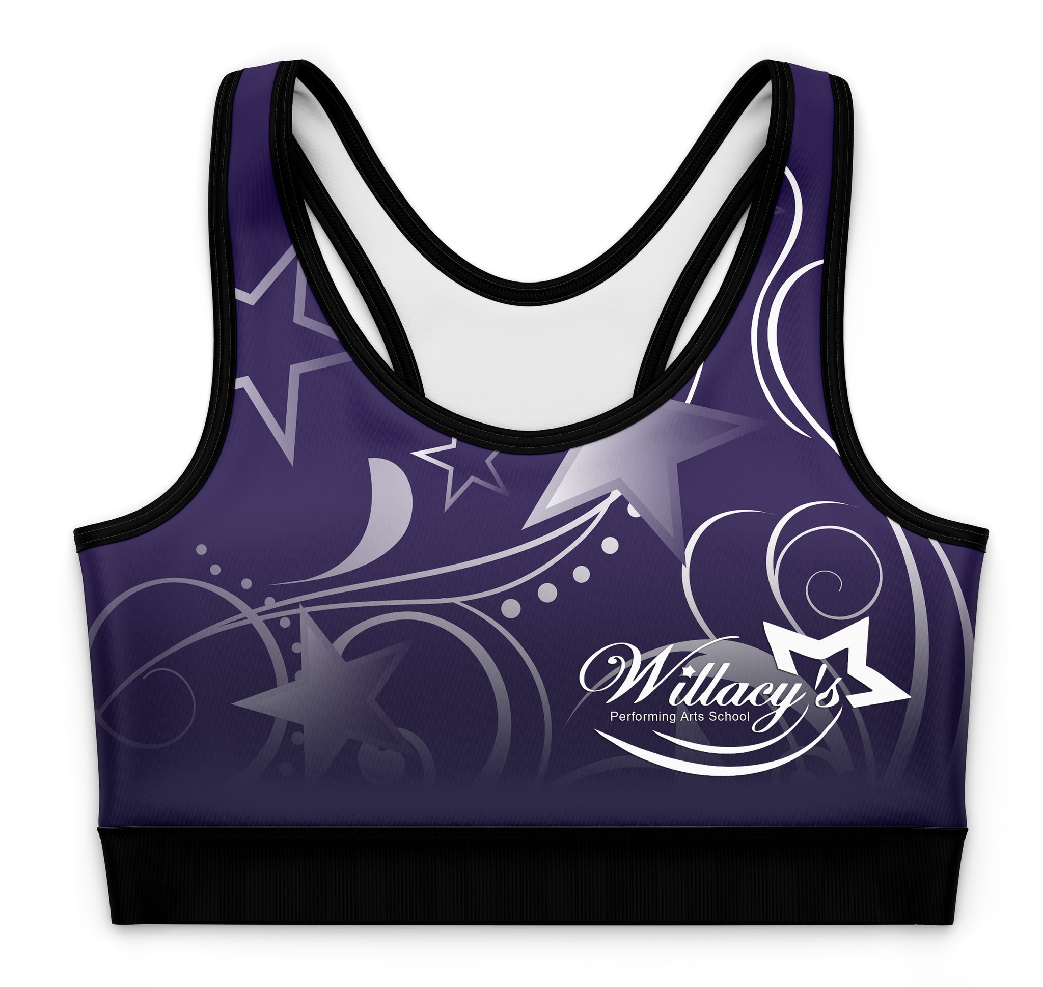 Willacys Performing Arts Uniform Activewear Crop Top
