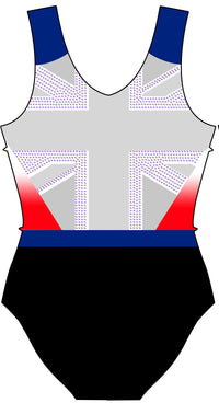 Titan Competition Gymnastics Club Sleeveless Gymnastics Leotard for Girls