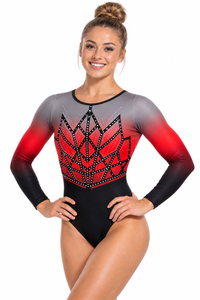 Mickleover Gymnastics Long Sleeve Club Uniform Gymnastics Leotard