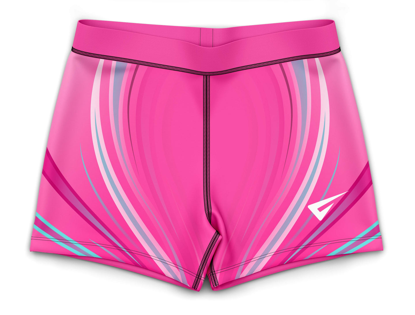Callisto Pink Gymnastics Activewear Girls Hipster Shorts